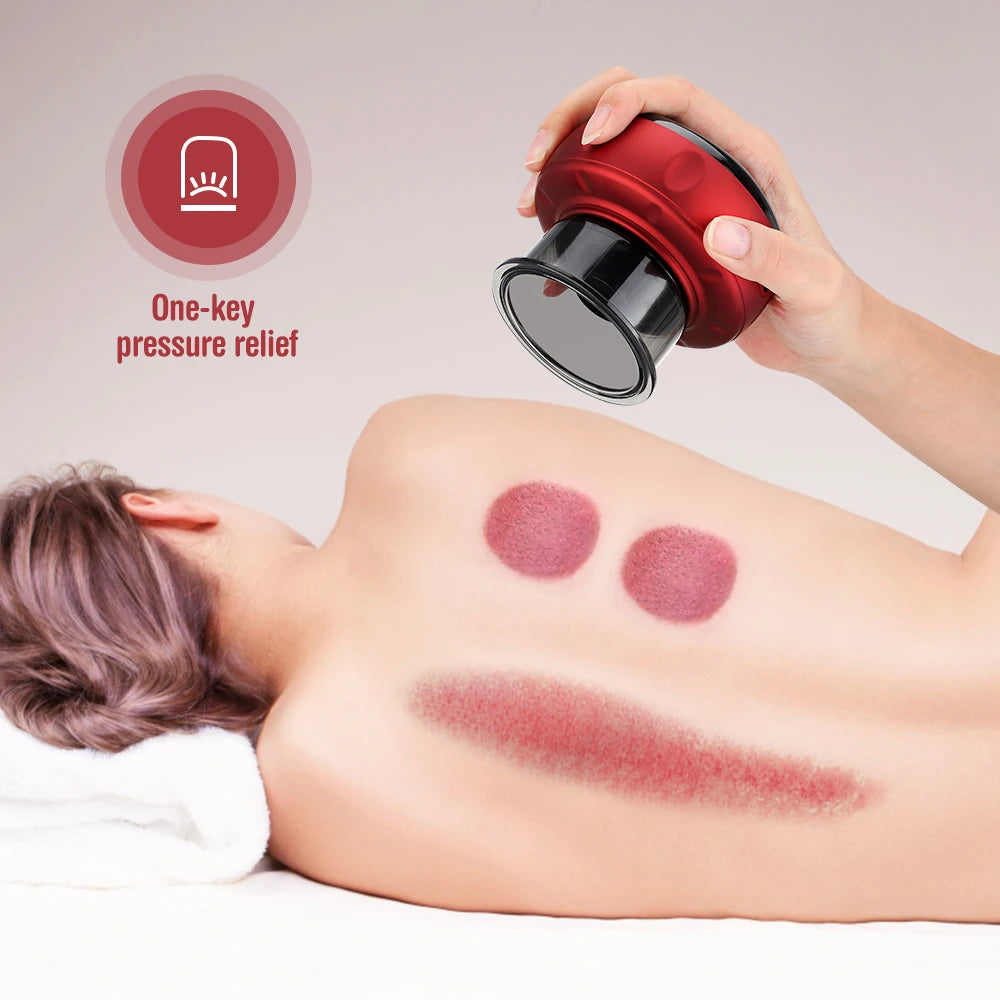 Electric Vacuum Cupping Massage Anti Cellulite Magnet Therapy