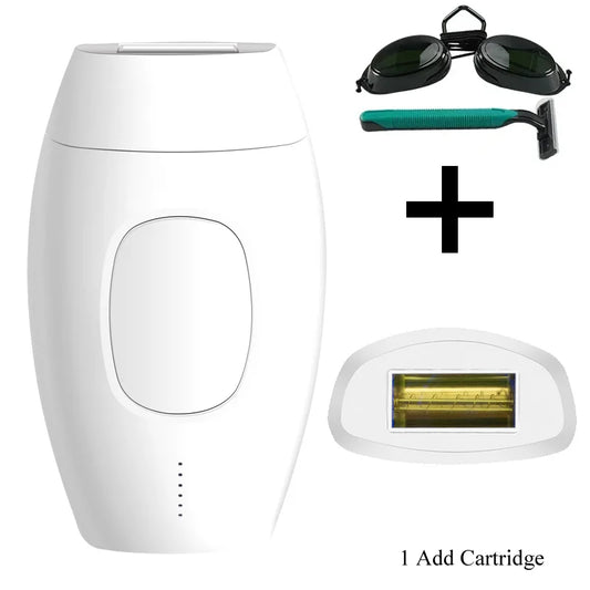 5-Level Painless Laser Epilator – Facial & Bikini Hair Removal