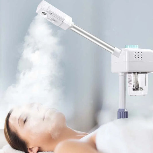 Spray Face Moisturizer Vaporizer Mist Machine Pore Deep Clean Skin Care Spa Ozone Ion Sparyer Chinese herbal Hot Facial Steamer