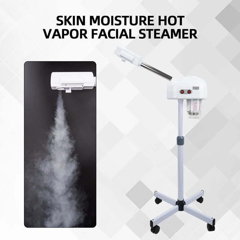 Spray Face Moisturizer Vaporizer Mist Machine Pore Deep Clean Skin Care Spa Ozone Ion Sparyer Chinese herbal Hot Facial Steamer