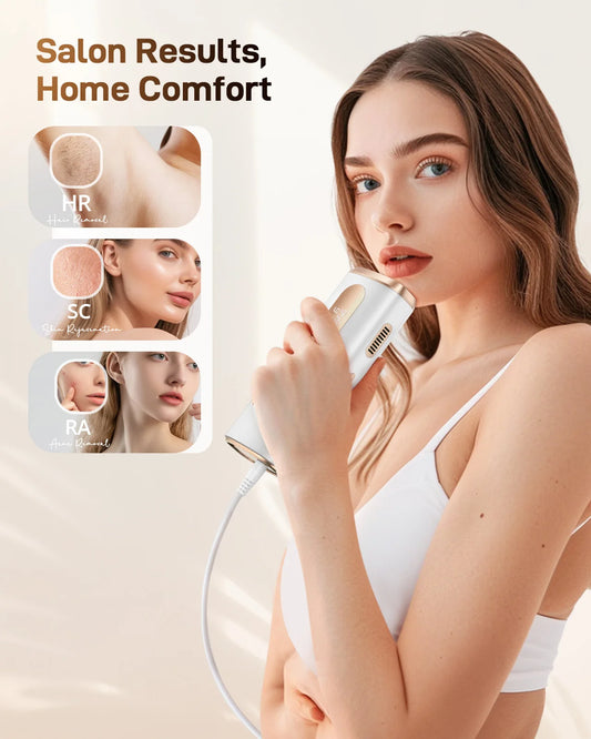 IPL Laser Hair Remover – ICE Cooling & 999,900 Flashes