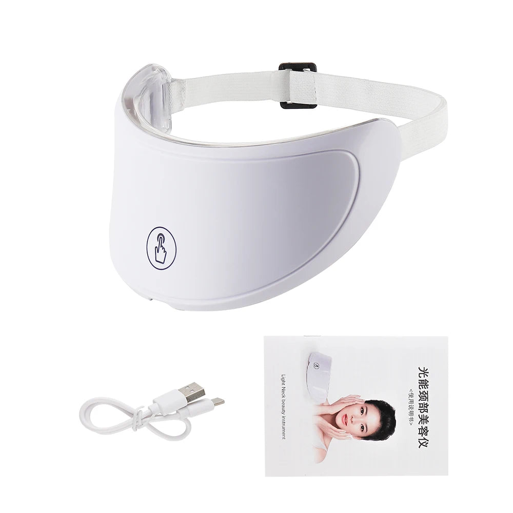 7-Color LED Neck Mask – Skin Tightening & Rejuvenation