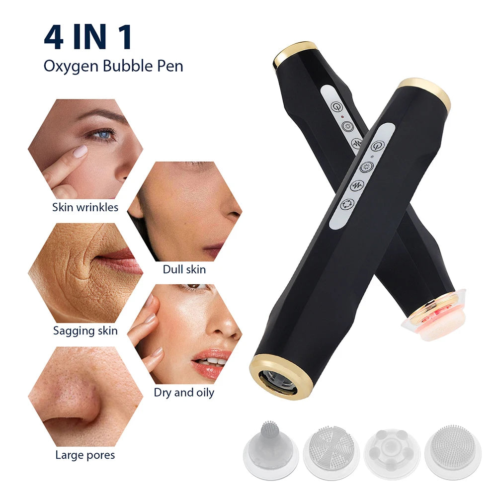 Portable CO2 Oxygen Bubble Pen – Anti-Aging & Skin Care