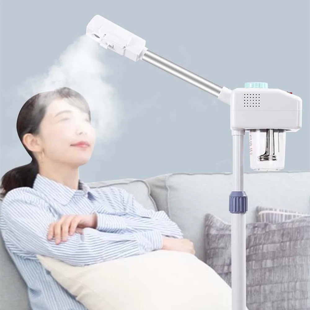 Spray Face Moisturizer Vaporizer Mist Machine Pore Deep Clean Skin Care Spa Ozone Ion Sparyer Chinese herbal Hot Facial Steamer