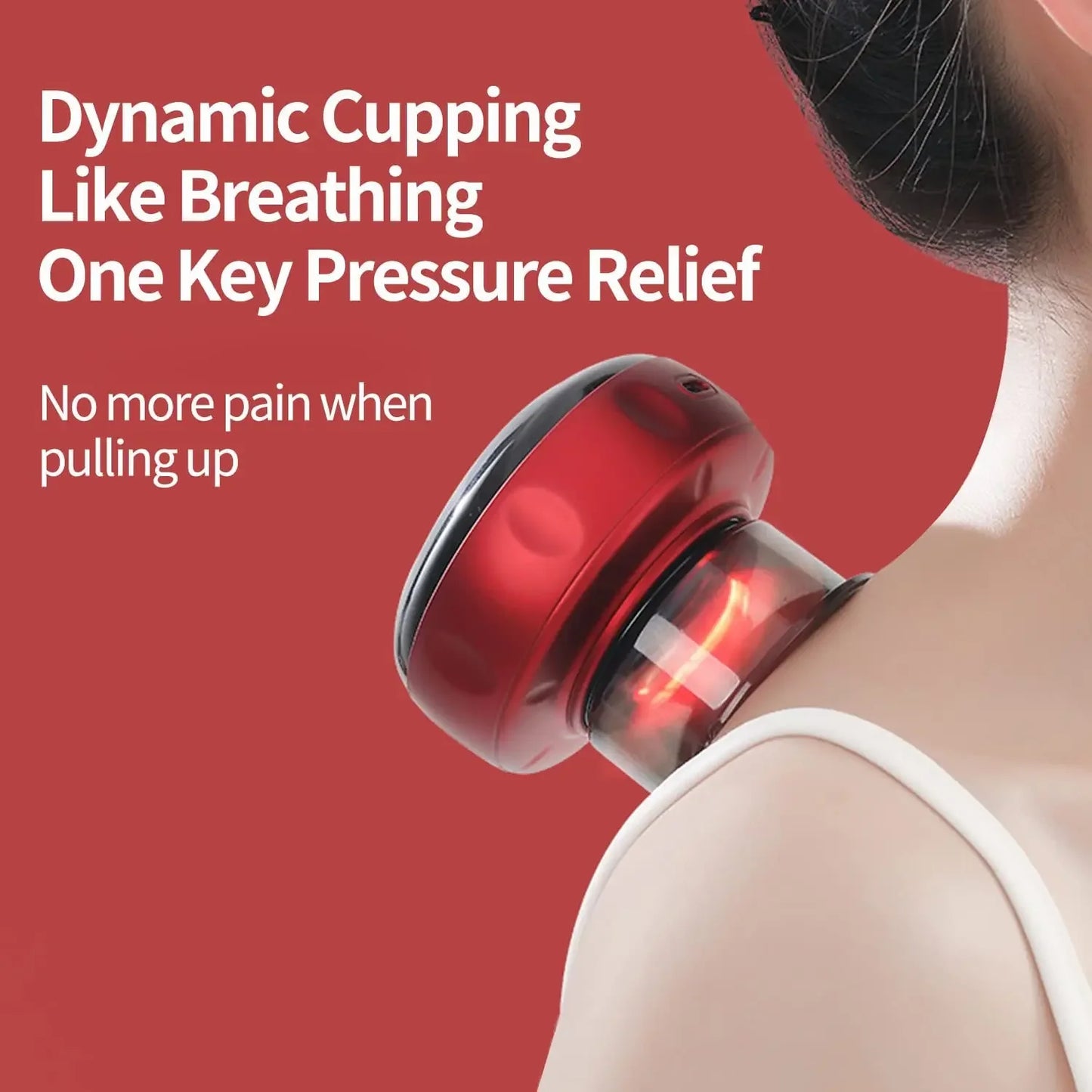 Electric Vacuum Cupping Massage Anti Cellulite Magnet Therapy